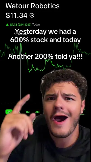 WETO stock went ballistic today 😭😭 #stockmarket #stockstobuy #investingforbegi