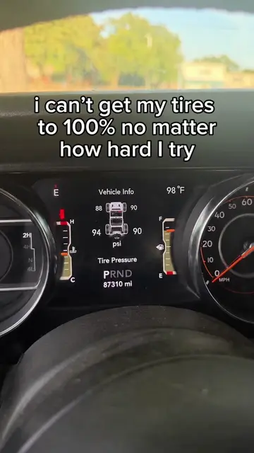 Why can’t I fill my tires up to 100