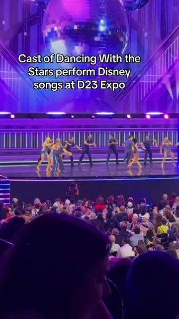 Cast of Dancing With the Stars perform Disney songs at D23 Expo! Super cool 
