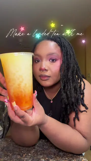 I’ve become obsessed with making loaded teas so I thought I’d share! Thank you @