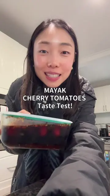Mayak eggs, brussels sprouts, cherry tomatoes…WHAT NEXT?! #mayakeggs #soysauce #