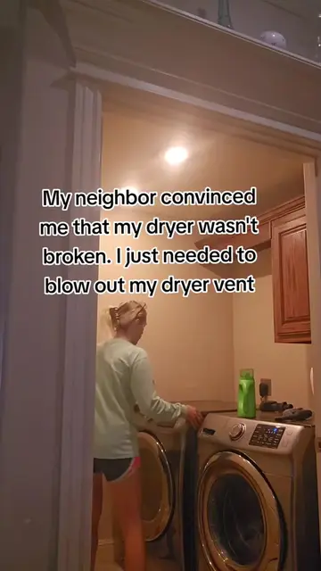 I was disgusted at what all came out 🤢🤮 #cleaning #dryer #leafblower