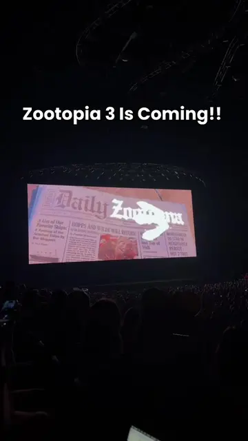 The bunny and the snake will be back! #zootopia3 #zootopia #d23 #allaccess #judy
