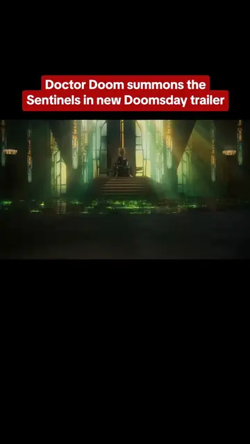RDJ says "I am Doom" in the new Avengers: Doomsday Special Look! #d23 #avengers 
