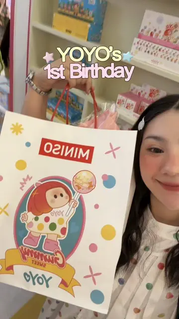 HAPPY 1st BIRTHDAY YOYO! งานวันเกิดน้อง YOYO รอบนี้ Miniso จัดอลังการมาก!! 🎀🎂✨