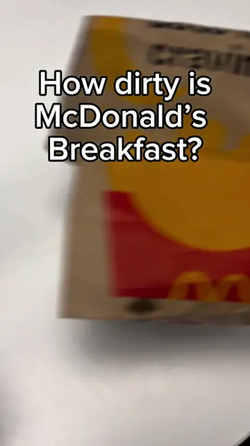 How dirty is McDonald’s breakfast? #Science #scienceexperiments #scienceathome #
