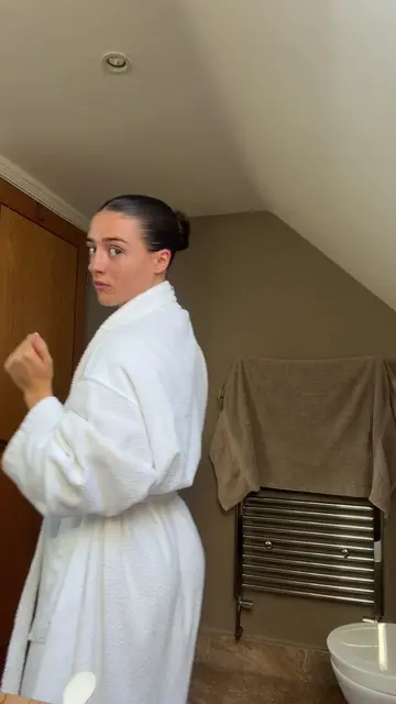 I think I did the best slick back of my whole entire life this week and the girl
