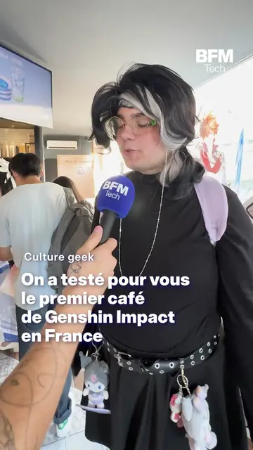 Genshin Impact ouvre son café à Paris ☕️🎮 À l’occasion de l’arrivée de "Snezhna