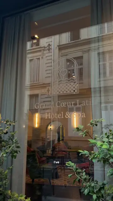 A must for your next trip to Paris ✨🇫🇷🧖🏾‍♀️@Hotel Grand Coeur Latin #parisho