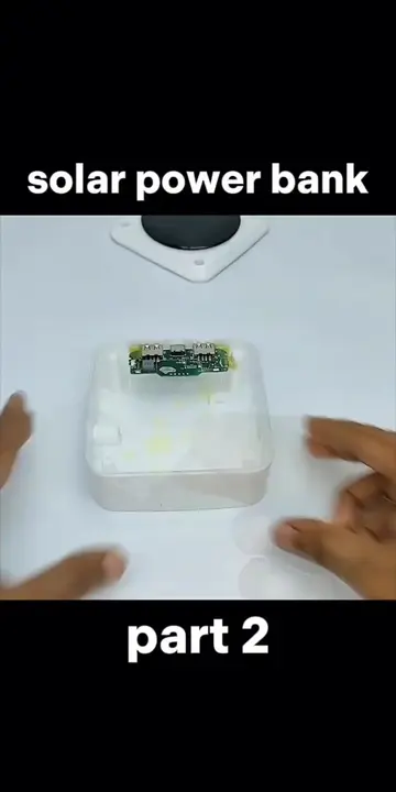 Making Solar Power Bank and Led Light at home.  #fyp #viral #trending #foryoupag