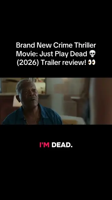 BRAND NEW CRIME THRILLER MOVIE: JUST PLAY DEAD (2026) Trailer review 🍿🔥🤩👏🏽 