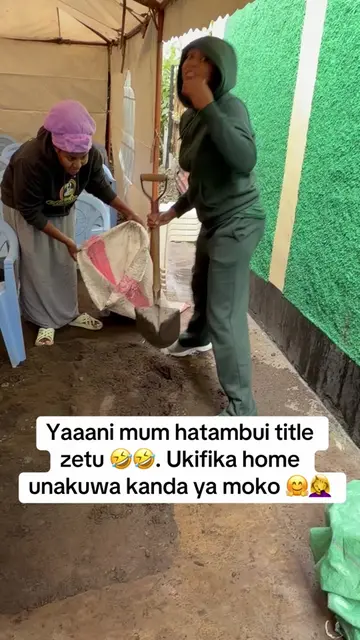 Meet me hardworking sister in law ❤️❤️🤗🤗🤩 Hey @Mummy R & Daddy R …Kaluma ilik
