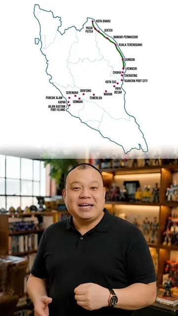 Malaysia’s East Coast Rail Link (ECRL) is now around 95% complete and could begi