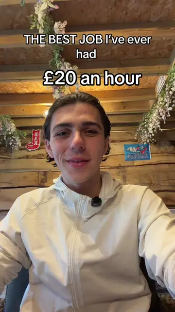 The best job I’ve ever had £20 an hour to whizz around and laugh and joke all da