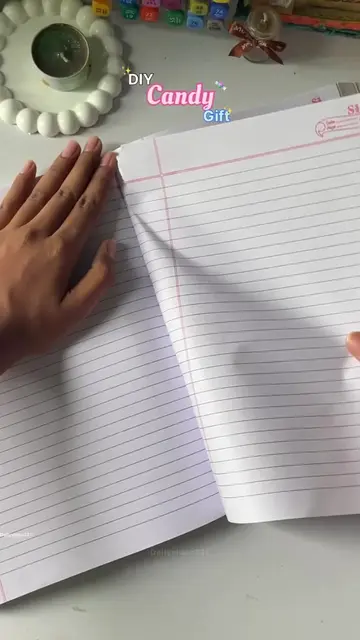 Make a easy paper candy 💕  #DIY #easyorigami #origamitutorial #foryoupage #cute