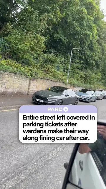 Imagine coming back to your car and seeing this whole street covered in parking 