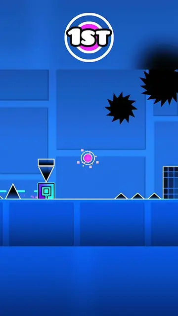 an IMPOSSIBLE gap_#geometrydash #shorts #gd #geometrydashgame #geometrydashclips