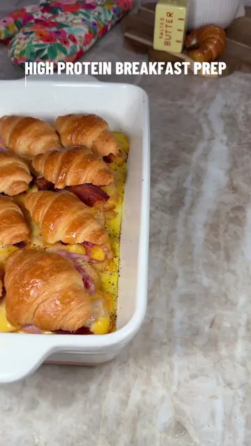 dump + bake breakfast sammies couldn’t be easier to prep for your week 🫡  #heal