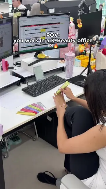 Would you work in our K-Beauty office? 👀🇰🇷🔥 Arencia, Beaund, Dr.Althea, moev
