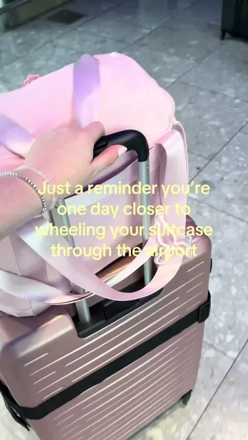 Nothing quite like the sound of suitcase wheels against the airport floor ✈️ #va