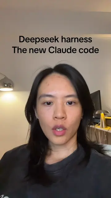 Deepseek harness the new Claude code #aistartup #aiagents #deepseek #claudecode 