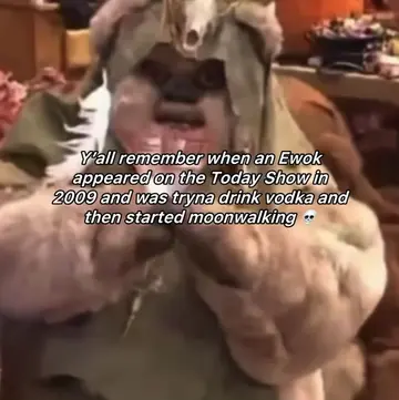 He was “that’s no moon-walking”