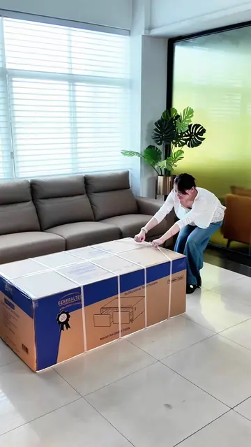 Use it for yourself.🤎#unboxing #smarthome #livingroom #smartfurniture #weekendv