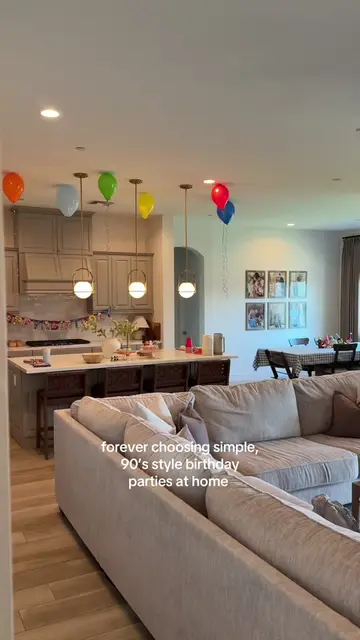 Minimal decor, family, cake, and a very special boy to celebrate. 🎂🎈 #birthday