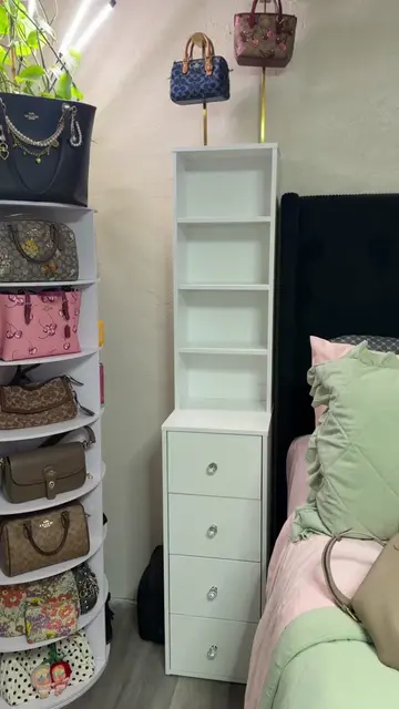 I’m honestly obsessed 🤩  #purseorganization#storage#homefinds 