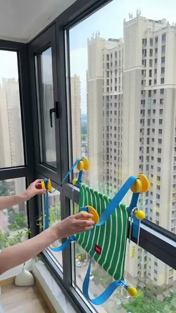 🪟 Bubu ball window perch 360° view • Strong suction • Stable design Clear acryl