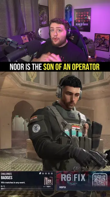 The NEW Defender "Noor", who's real name is "Ahmed Murad", is the son of the Leg