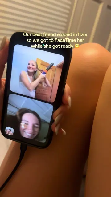 POV: you’re eloping in the Dolomites and receive this cameo after saying your vo