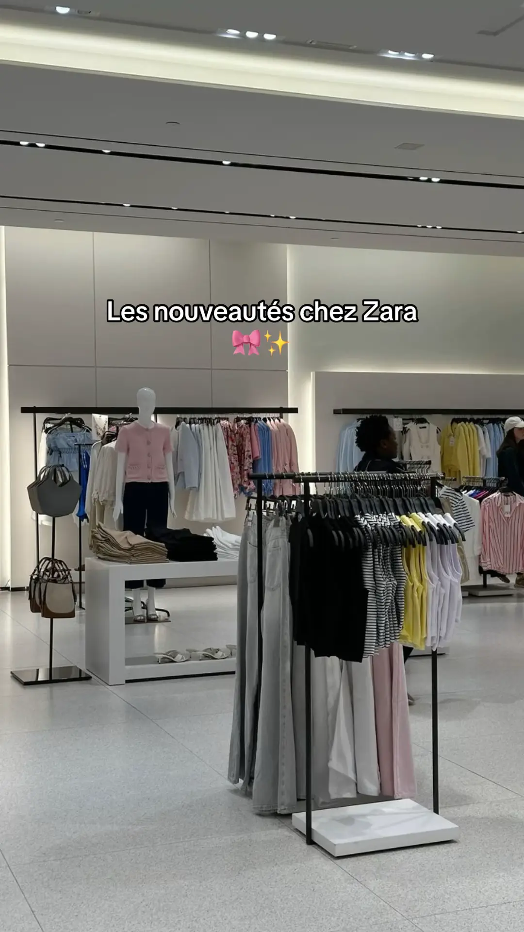 Les nouveautés Zara 🎀✨ #zara #haul #nouveautes #outfitinspo #fashion 
