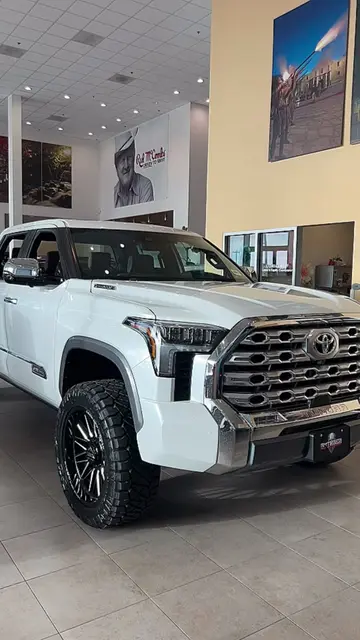 2026 Toyota Tundra 1794 Hybrid 🤍🔥 Clean, classy, and built with some serious a