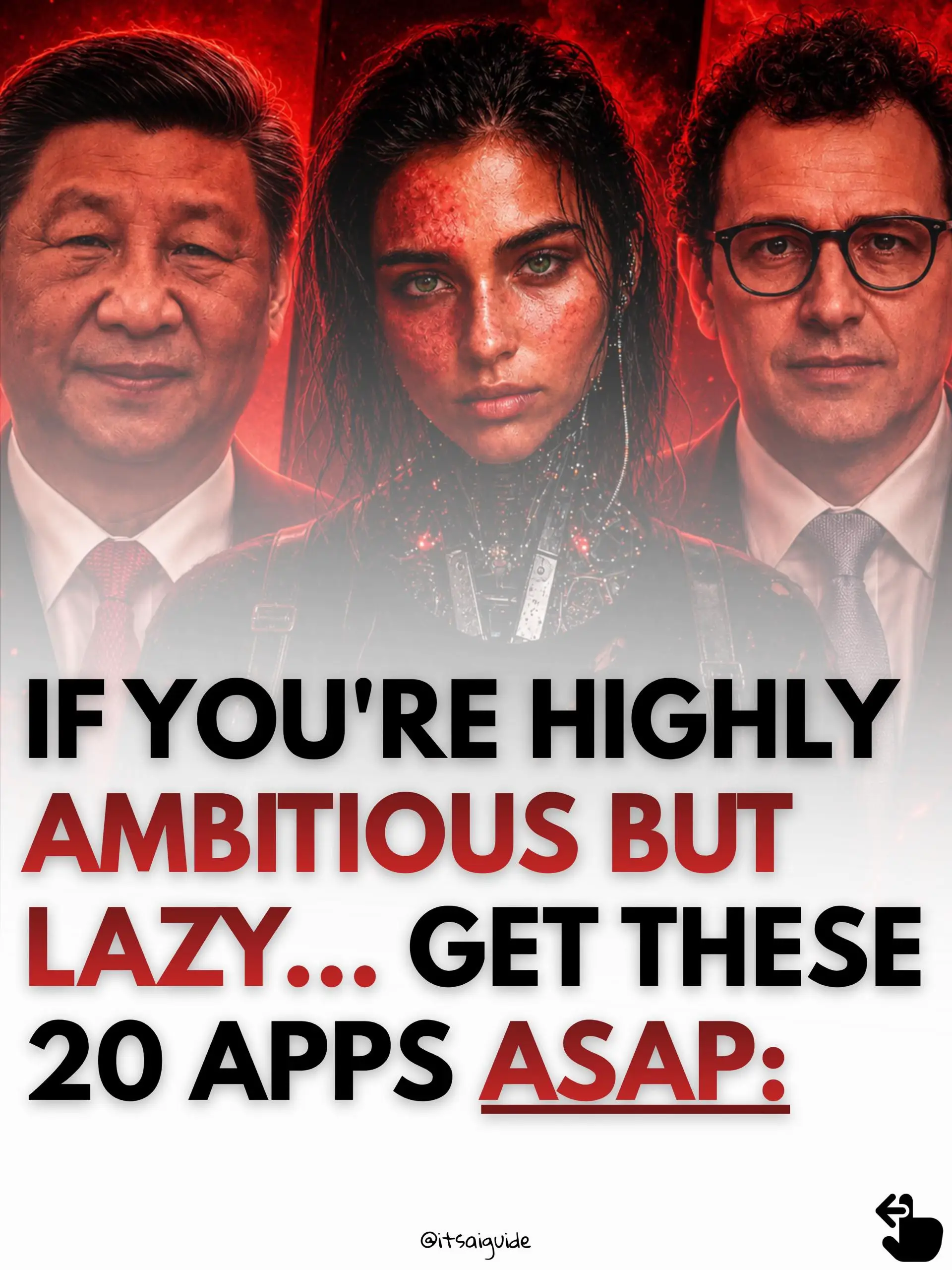 Being ambitious but lazy is only a problem if your system still depends on motiv