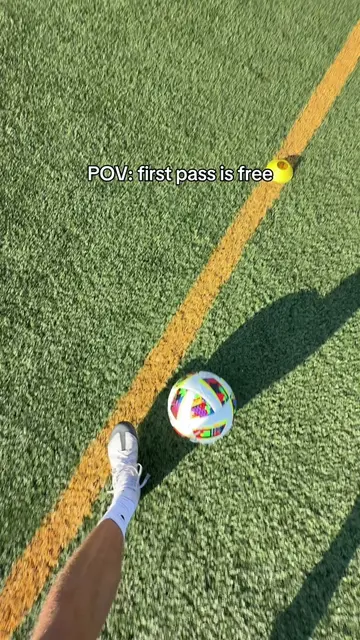 First pass is free… the rule that haunts every soccer player #Soccer #soccerplay