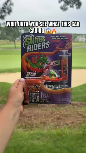 Okay, this is actually SO fun 😱🔥 He made his own slime track and couldn’t stop