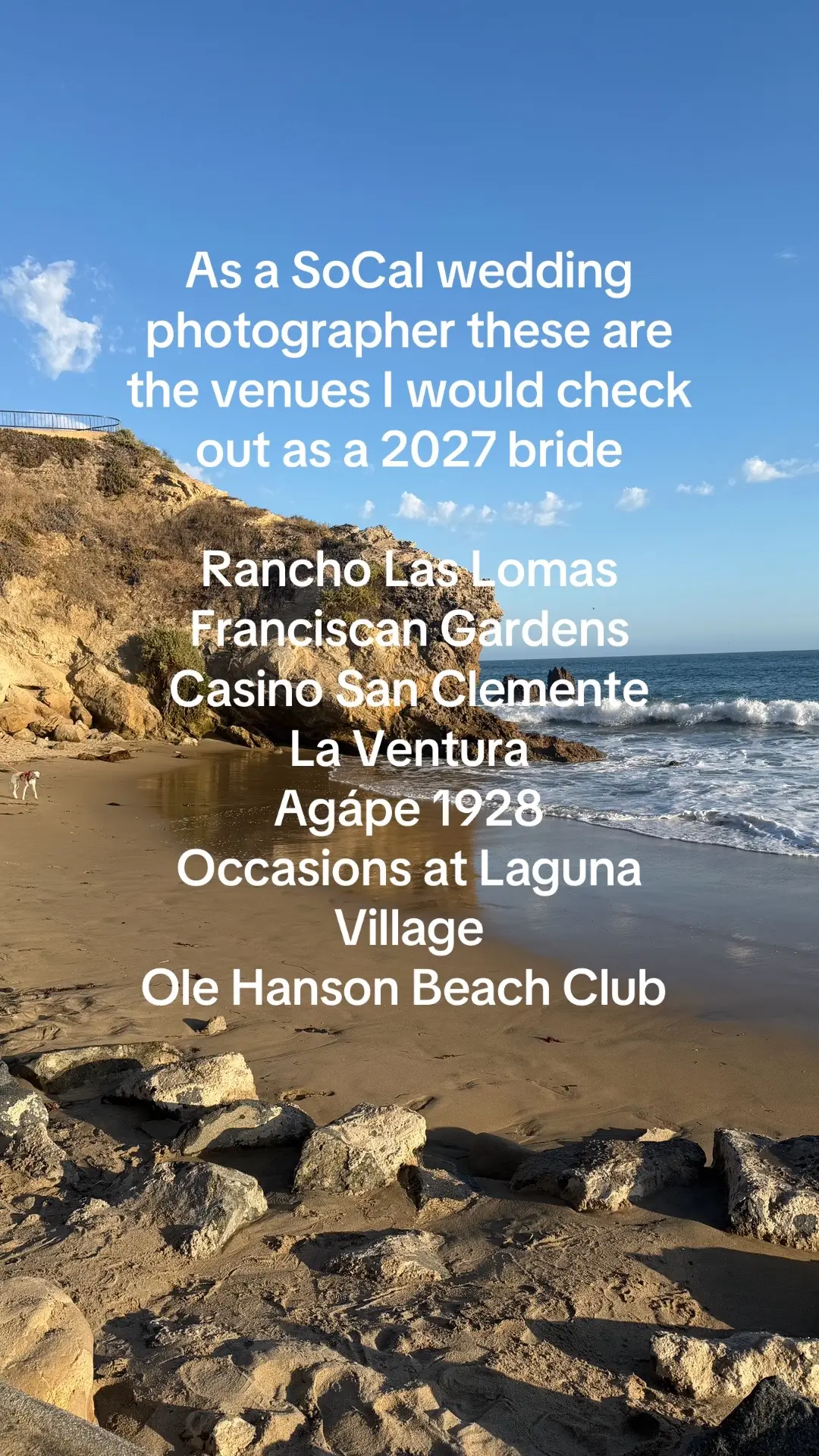 If I were a 2027 or 2028 Southern California bride, these are the venues I would