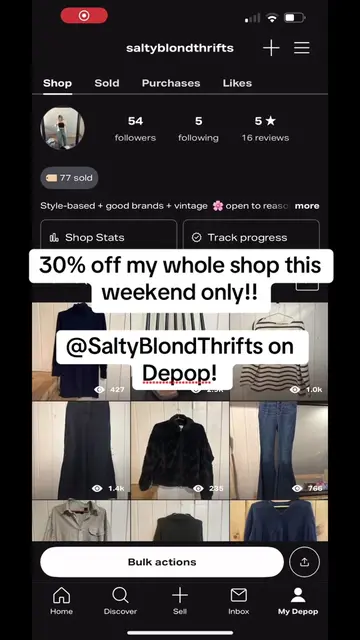 SaltyBlondThrifts - This weekend only! 30% off! PLUS 10% off when you buy 2+ ite
