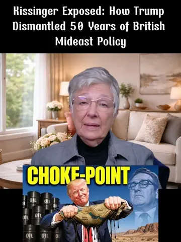 Kissinger Exposed: How Trump Dismantled 50 Years of British Mideast Policy #prom