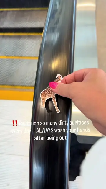 Life ‼️You touch so many dirty surfaces every day — ALWAYS wash your hands after
