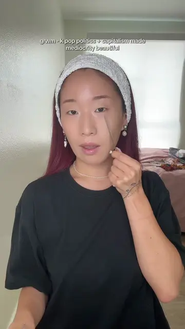 don’t get weird in the comments #eunnurilee #grwm #kpop 