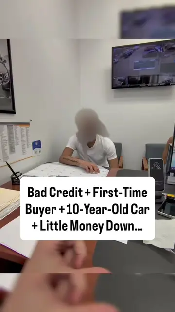 This is exactly why we checked the approval before the test drive. Bad credit, f