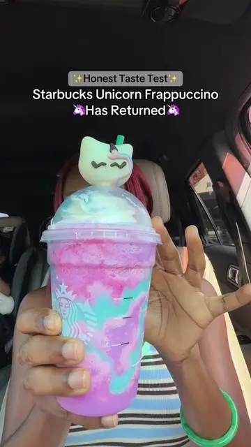 Here’s my honest review of Starbucks revamping the iconic unicorn Frappuccino 🦄