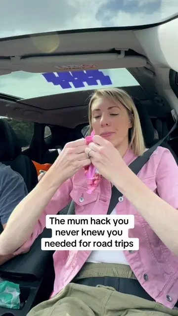 Genius or lazy? 🤣 If it makes my life 1% easier, I’m trying it! #parentinghacks