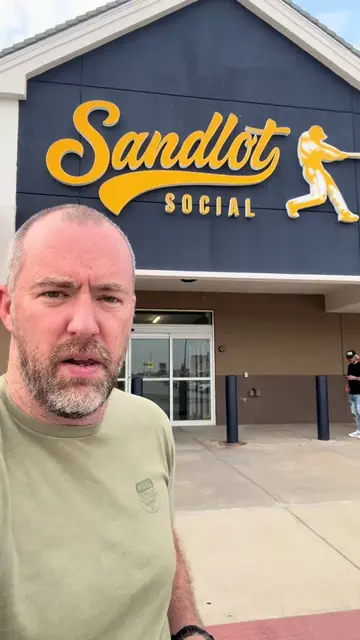 Sandlot Social is Now Open!! Swing a bat or grab some decent bites!  @Sandlot So