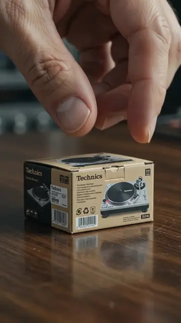 🎶🔥 BEFORE STREAMING… THERE WAS VINYL. The legendary Technics Turntable — built