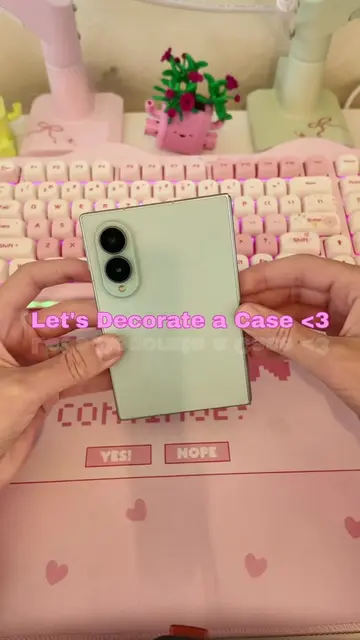 ✨Decorate a case with me💞 #Zfold8 #galaxyzfold8 #samsung #Tech #techtok