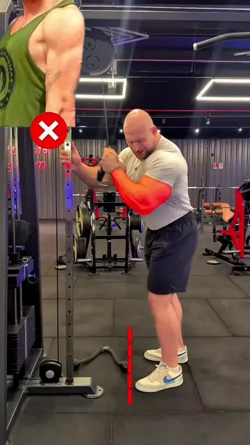 Fix your form ✅ #triceps #workout #fitness #gym #GymTok 