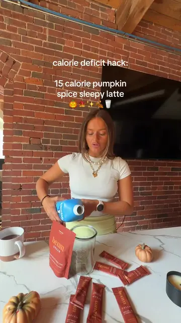 Pumpkin spice latte at bedtime?? Sign us up👀✨🍁⭐️🥛 #halloween #pumpkinseason #